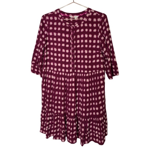 Boden Starburst Tiered Dress - Picture 3 of 7